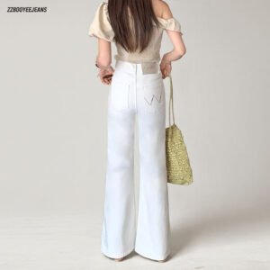 Four-Way Stretch High-Waisted Flared Jeans AR201