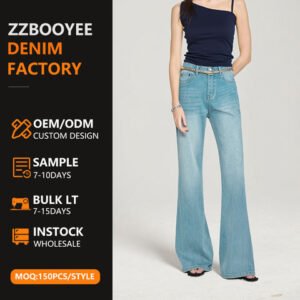 Supermodel Denim Straight Leg — Sea Salt Blue Japanese Style